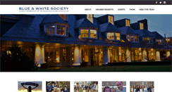 Desktop Screenshot of bluewhitesociety.com